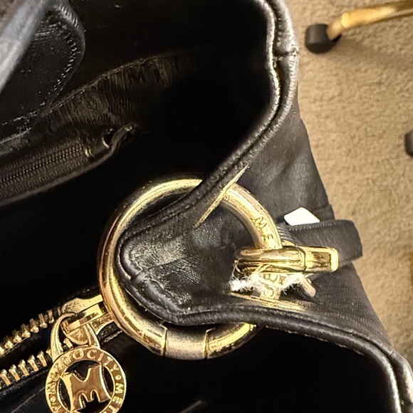 Metrocity medium saffiano top handle 2 way bag. Top handle and should strap. - Picture 8 of 8